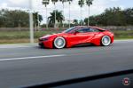 BMW i8 on Vossen Wheels (LC-108T) 2017 года